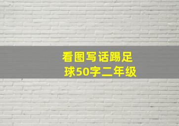 看图写话踢足球50字二年级