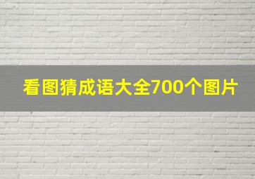 看图猜成语大全700个图片