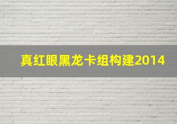 真红眼黑龙卡组构建2014