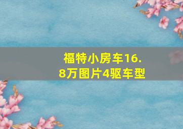 福特小房车16.8万图片4驱车型