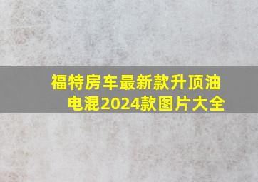 福特房车最新款升顶油电混2024款图片大全