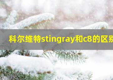 科尔维特stingray和c8的区别