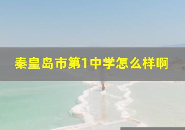 秦皇岛市第1中学怎么样啊