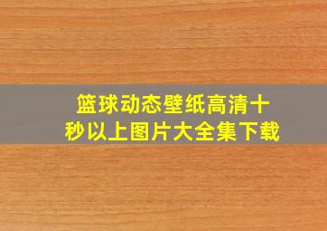 篮球动态壁纸高清十秒以上图片大全集下载