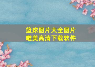 篮球图片大全图片唯美高清下载软件