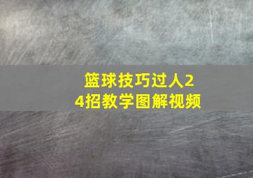 篮球技巧过人24招教学图解视频