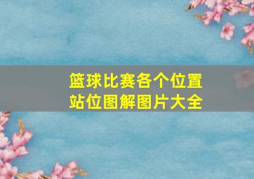 篮球比赛各个位置站位图解图片大全