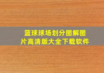 篮球球场划分图解图片高清版大全下载软件