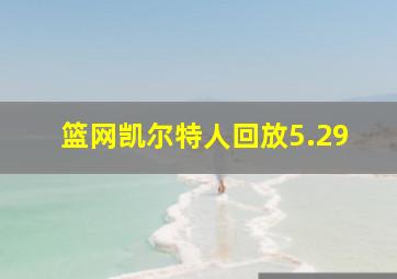 篮网凯尔特人回放5.29