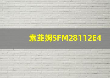 索菲姆SFM28112E4