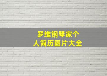 罗维钢琴家个人简历图片大全