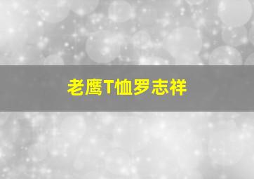 老鹰T恤罗志祥