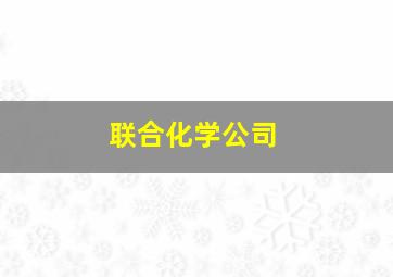 联合化学公司