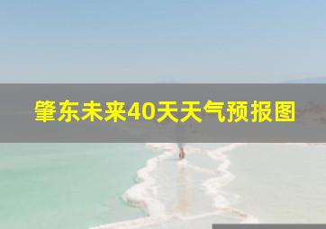 肇东未来40天天气预报图