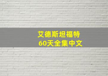 艾德斯坦福特60天全集中文