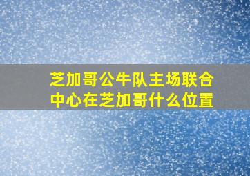 芝加哥公牛队主场联合中心在芝加哥什么位置