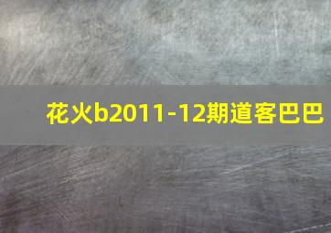 花火b2011-12期道客巴巴