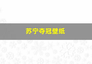 苏宁夺冠壁纸