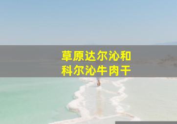 草原达尔沁和科尔沁牛肉干