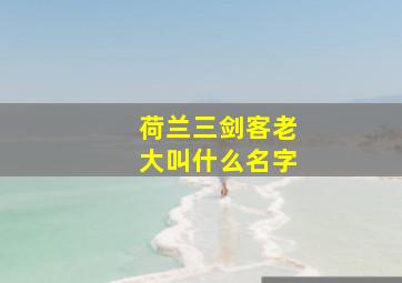 荷兰三剑客老大叫什么名字