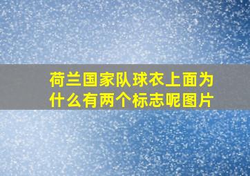 荷兰国家队球衣上面为什么有两个标志呢图片