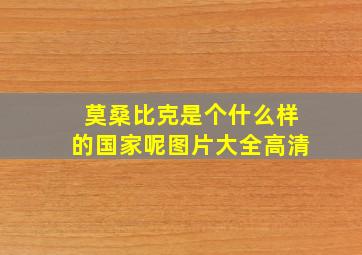 莫桑比克是个什么样的国家呢图片大全高清