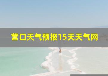 营口天气预报15天天气网