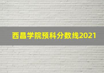 西昌学院预科分数线2021