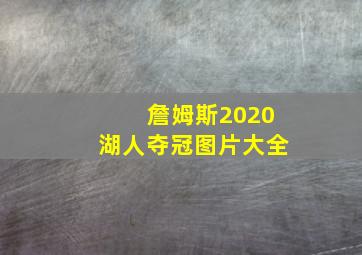 詹姆斯2020湖人夺冠图片大全