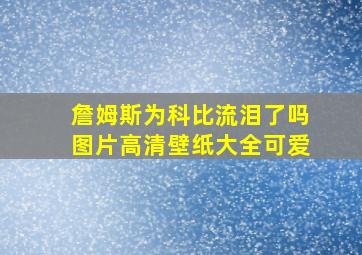 詹姆斯为科比流泪了吗图片高清壁纸大全可爱