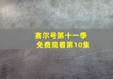 赛尔号第十一季免费观看第10集