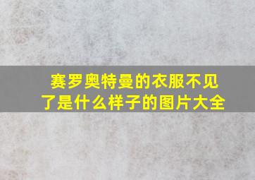 赛罗奥特曼的衣服不见了是什么样子的图片大全