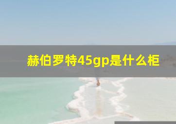 赫伯罗特45gp是什么柜