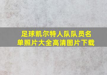 足球凯尔特人队队员名单照片大全高清图片下载