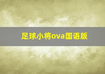 足球小将ova国语版