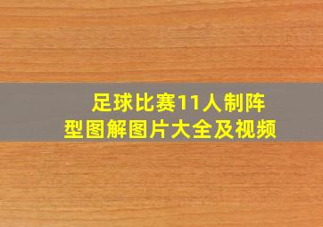 足球比赛11人制阵型图解图片大全及视频