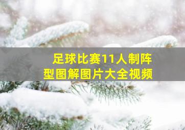 足球比赛11人制阵型图解图片大全视频