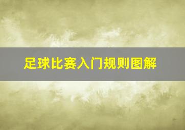 足球比赛入门规则图解