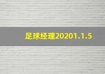 足球经理20201.1.5