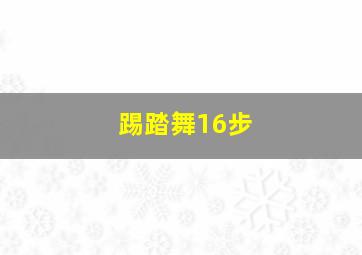 踢踏舞16步