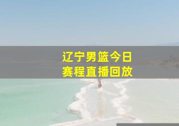 辽宁男篮今日赛程直播回放