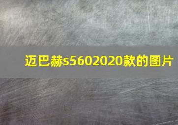 迈巴赫s5602020款的图片