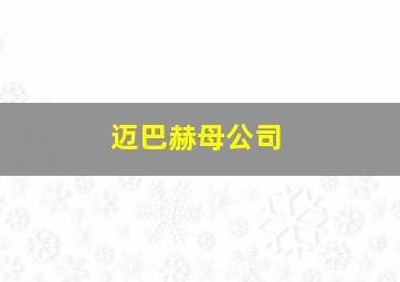 迈巴赫母公司