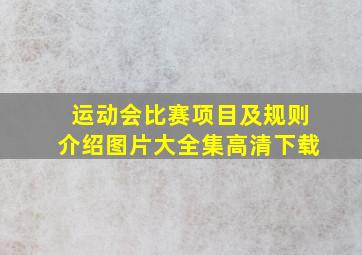 运动会比赛项目及规则介绍图片大全集高清下载