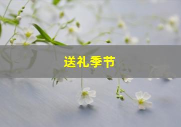 送礼季节