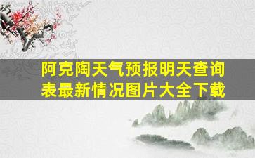 阿克陶天气预报明天查询表最新情况图片大全下载