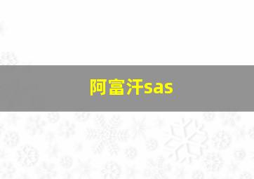 阿富汗sas