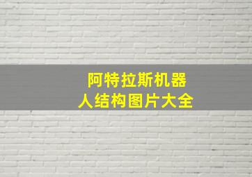 阿特拉斯机器人结构图片大全