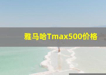 雅马哈Tmax500价格