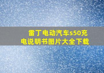 雷丁电动汽车s50充电说明书图片大全下载